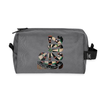 Darts 2026, Limited Edition Shirt, Hoodie, Tasse - Recycelte Kulturtasche - Anthrazit - Vorne