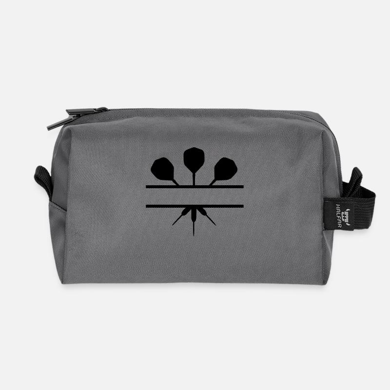 Dart - Recycelte Kulturtasche - Anthrazit
