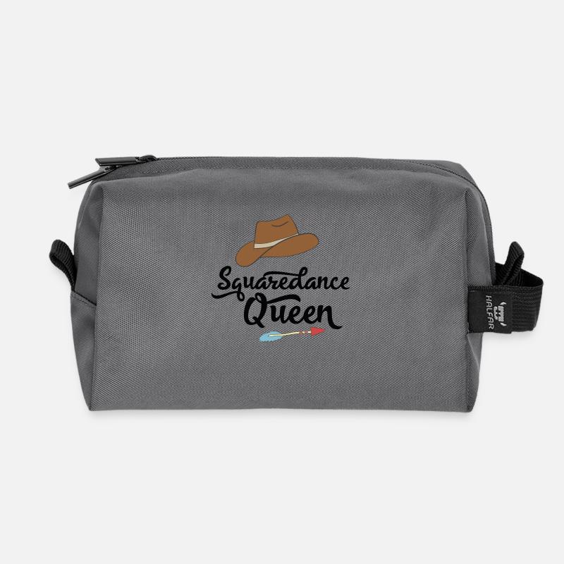 squardance - Recycelte Kulturtasche - Anthrazit