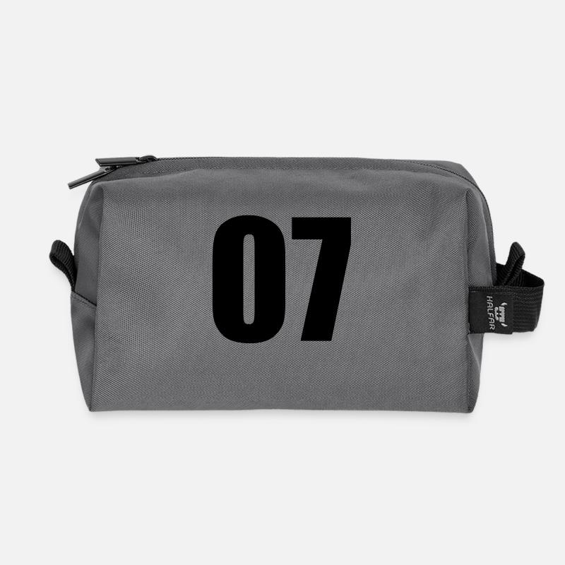 07 - Recycelte Kulturtasche - Anthrazit