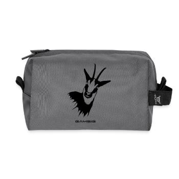 Gamsig - Recycelte Kulturtasche - Anthrazit - Vorne