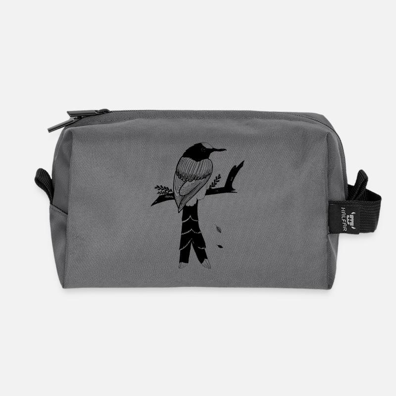 BlackBird - Recycelte Kulturtasche - Anthrazit