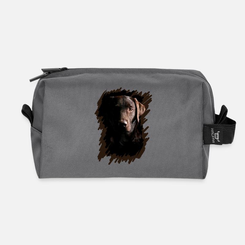 Labrador - Recycelte Kulturtasche - Anthrazit