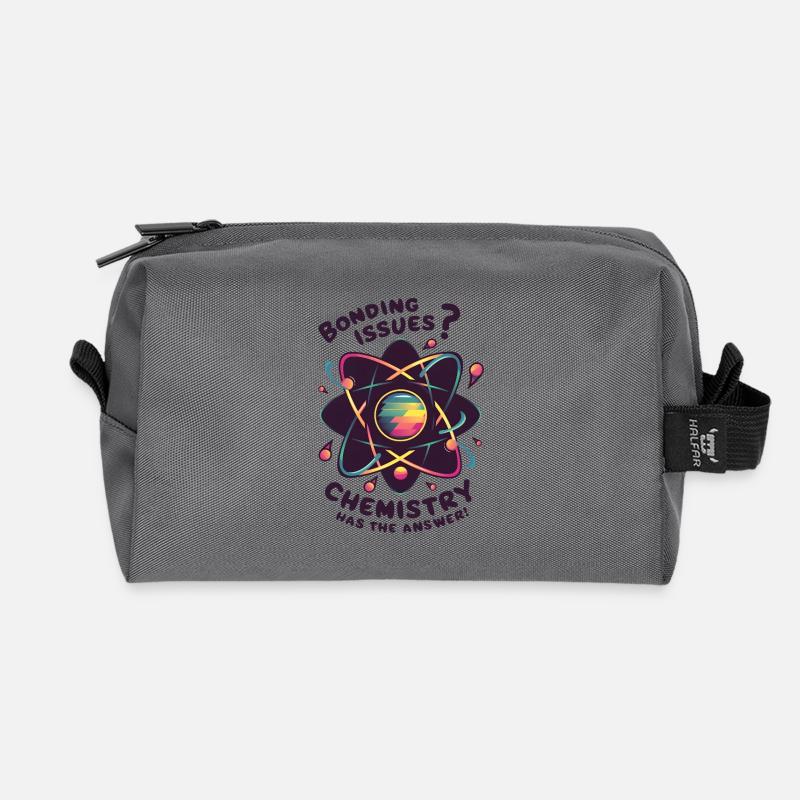 Bonding Issues? Chemistry Has the Answer - Recycelte Kulturtasche - Anthrazit