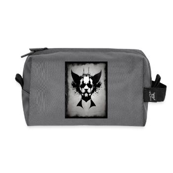 My Friend Jasper - Recycled Toiletry Zip Bag - anthracite - Front
