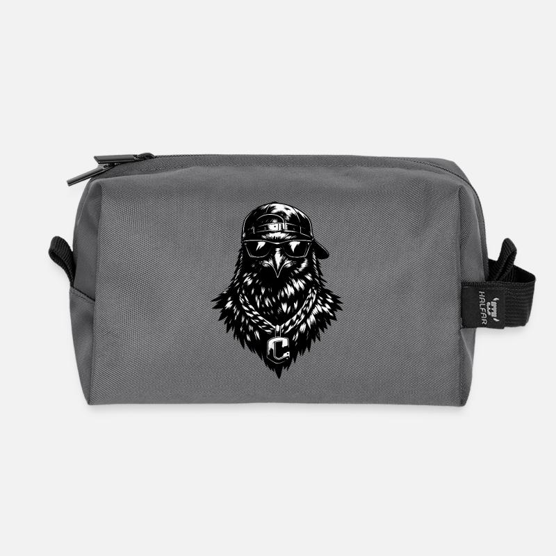 Hawkey - Recycelte Kulturtasche - Anthrazit