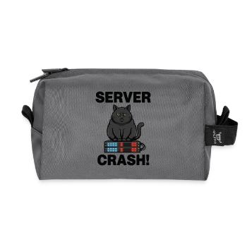 Serverabsturz Chat-Computer-Humor - Recycelte Kulturtasche - Anthrazit - Vorne