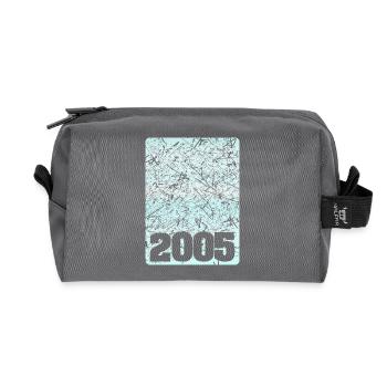 2005 - Recycelte Kulturtasche - Anthrazit - Vorne