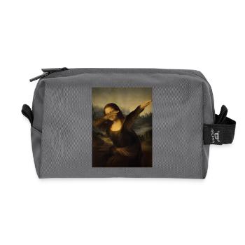 Joconde Dab Léonard de Vinci Joconde - Trousse de toilette en tissu recyclé - anthracite - Devant
