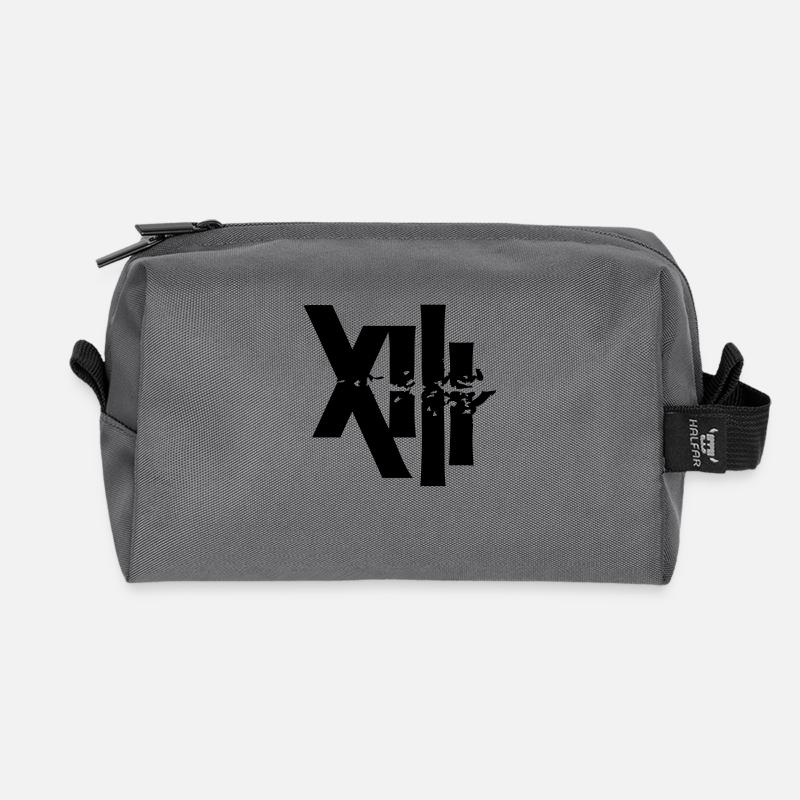 13te - Recycelte Kulturtasche - Anthrazit