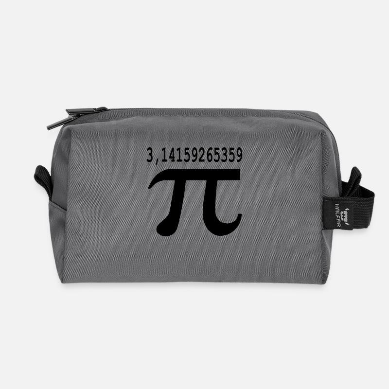 pi - Trousse de toilette en tissu recyclé - anthracite