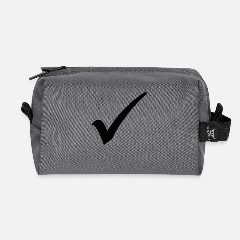 haken - Recycelte Kulturtasche - Anthrazit