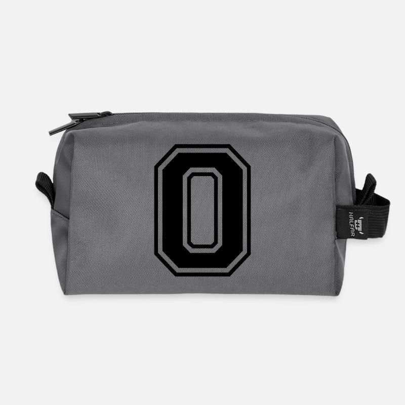 Nummer 0 - Recycelte Kulturtasche - Anthrazit