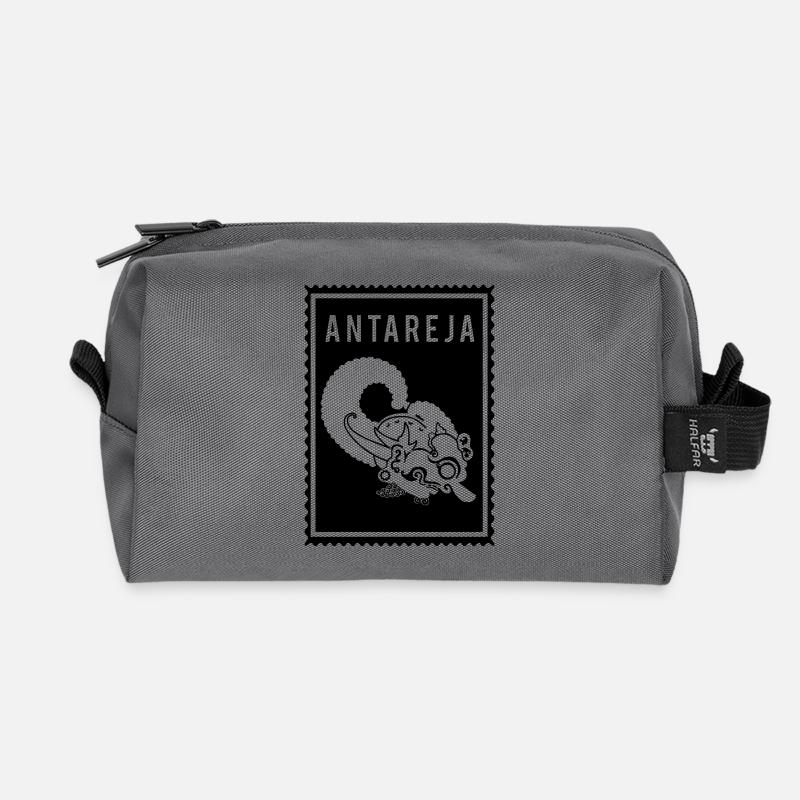 Antareja - Wayang - Recycelte Kulturtasche - Anthrazit