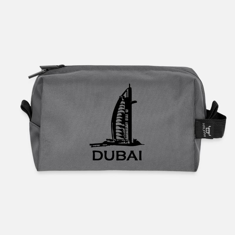 dubai - Recycelte Kulturtasche - Anthrazit