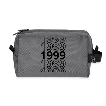1999 1999 1999 - Trousse de toilette en tissu recyclé - anthracite - Devant