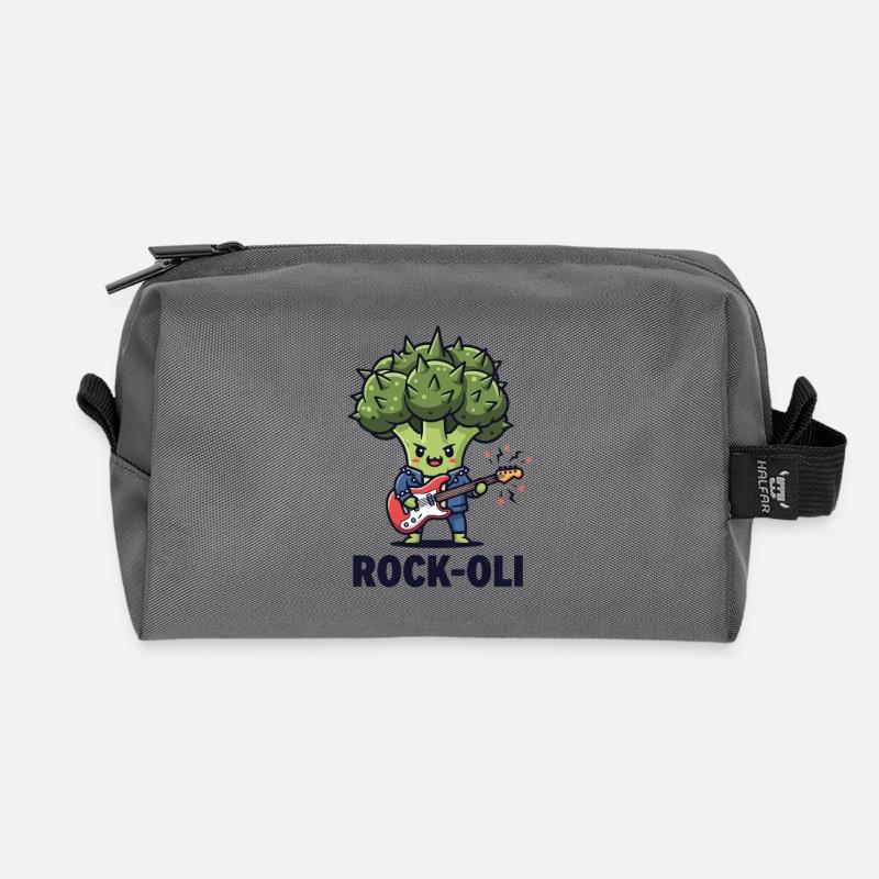 Brokko-Rocker - Recycelte Kulturtasche - Anthrazit