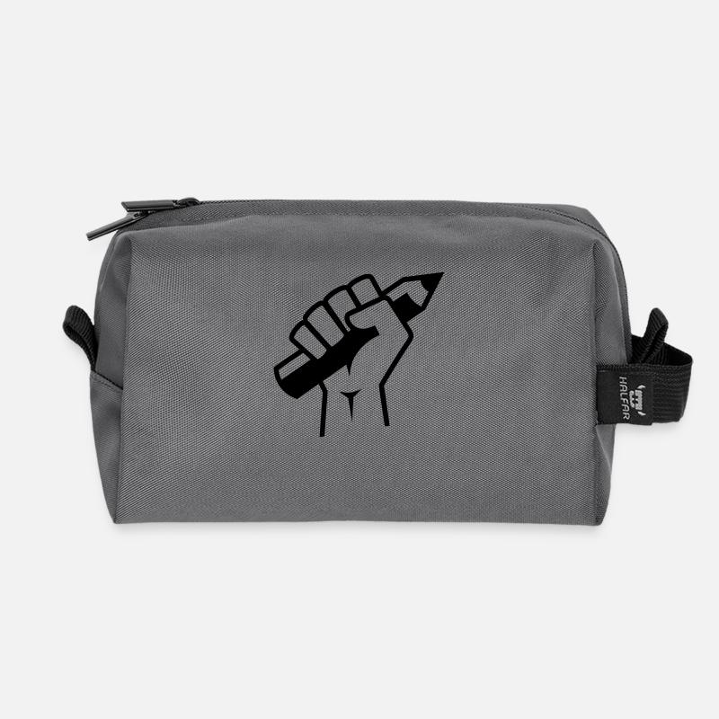 tribute-to-charlie_1c-v1 - Recycelte Kulturtasche - Anthrazit