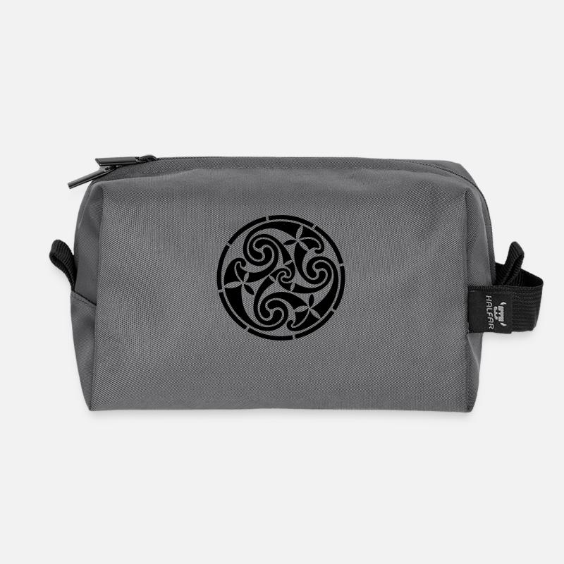 "Celtic" Coil - Recycelte Kulturtasche - Anthrazit