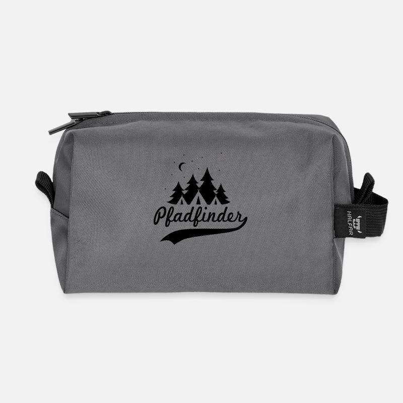 Pfadfinder T-Shirt - Recycelte Kulturtasche - Anthrazit