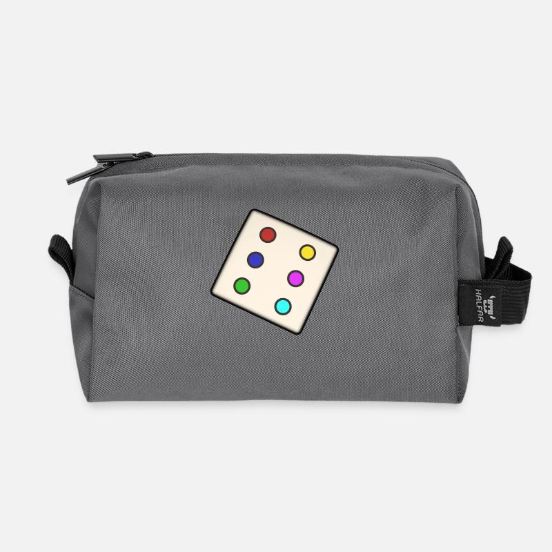 Cube - Recycelte Kulturtasche - Anthrazit