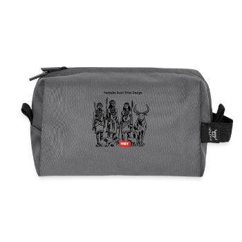 LGBT 20 - Trousse de toilette en tissu recyclé - anthracite - Devant