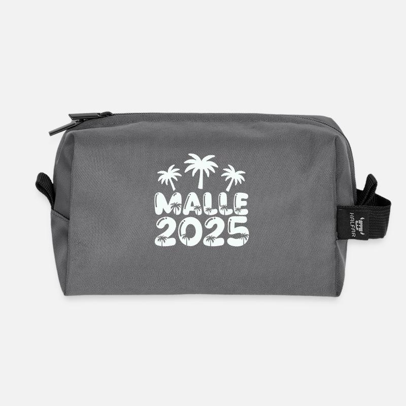 malle 2025 - Recycelte Kulturtasche - Anthrazit