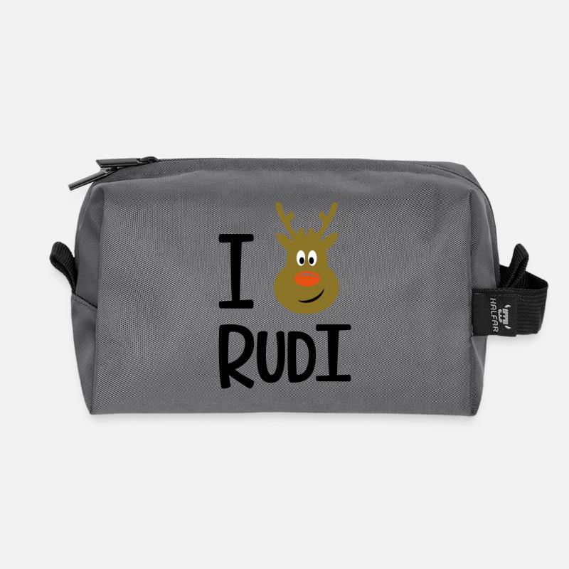 Rudolph - Recycelte Kulturtasche - Anthrazit