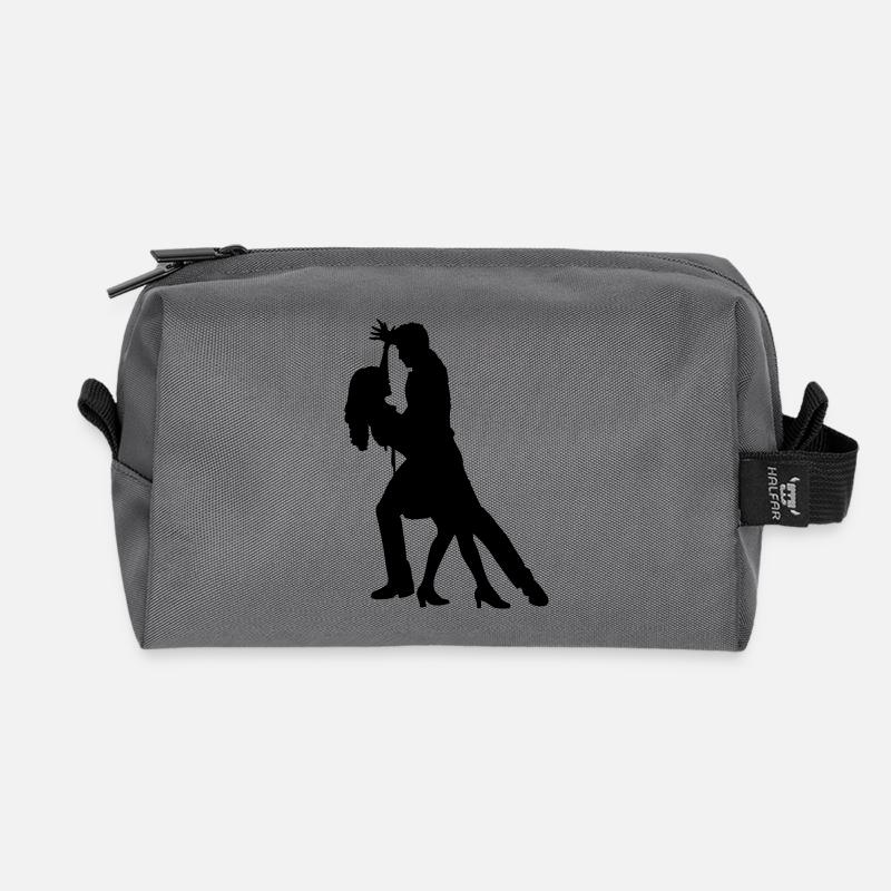 salsa - Trousse de toilette en tissu recyclé - anthracite