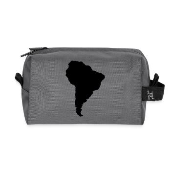 south_america_1 - Recycelte Kulturtasche - Anthrazit - Vorne