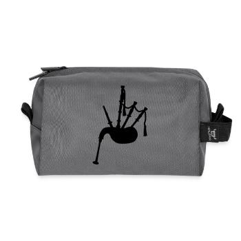 Dudelsack - Recycelte Kulturtasche - Anthrazit - Vorne