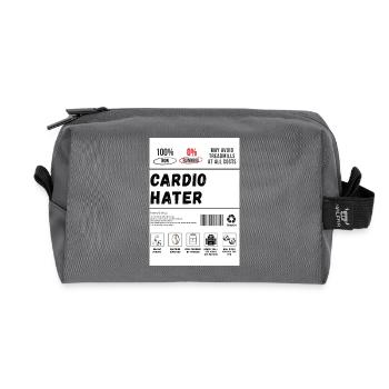 T-shirt Gym Nutrition - Trousse de toilette en tissu recyclé - anthracite - Devant