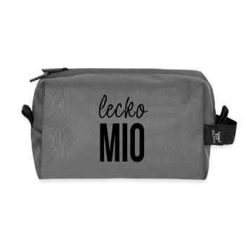 Lecko Mio Drôle Drôle Humor Humour T-shirt - Trousse de toilette en tissu recyclé - anthracite - Devant