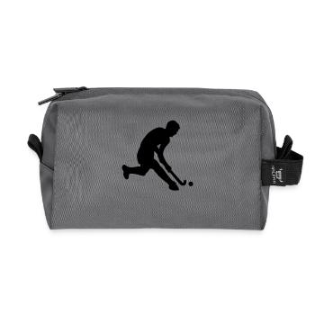 herrenhockey_1c - Trousse de toilette en tissu recyclé - anthracite - Devant