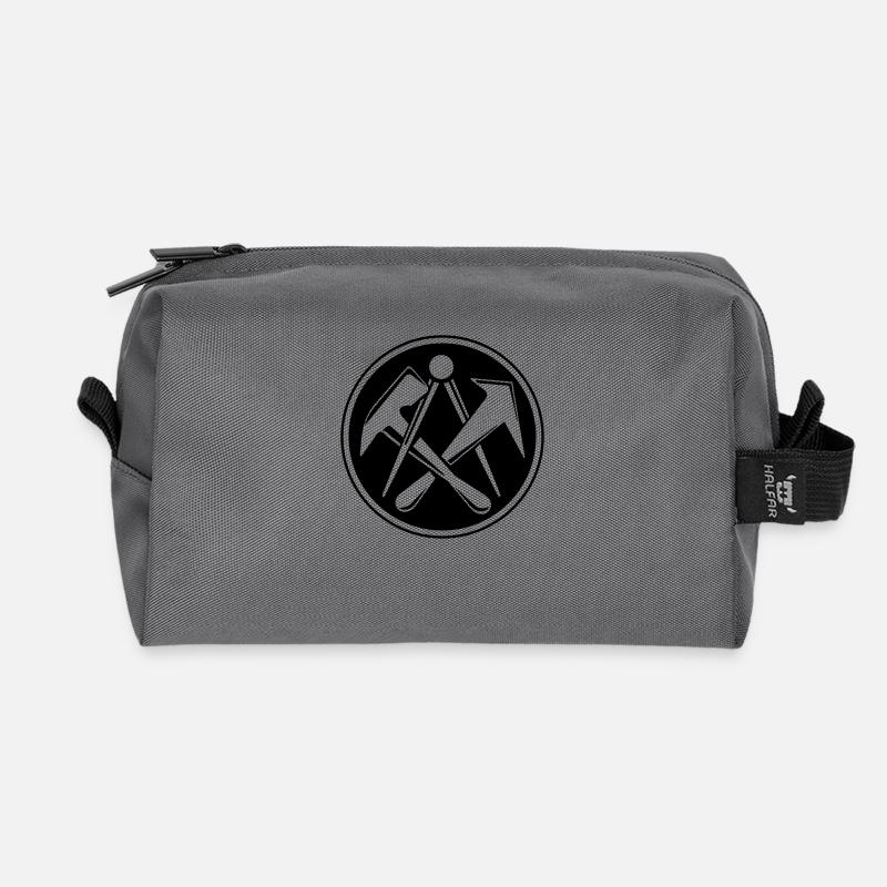 Dachdecker symbol - Recycelte Kulturtasche - Anthrazit