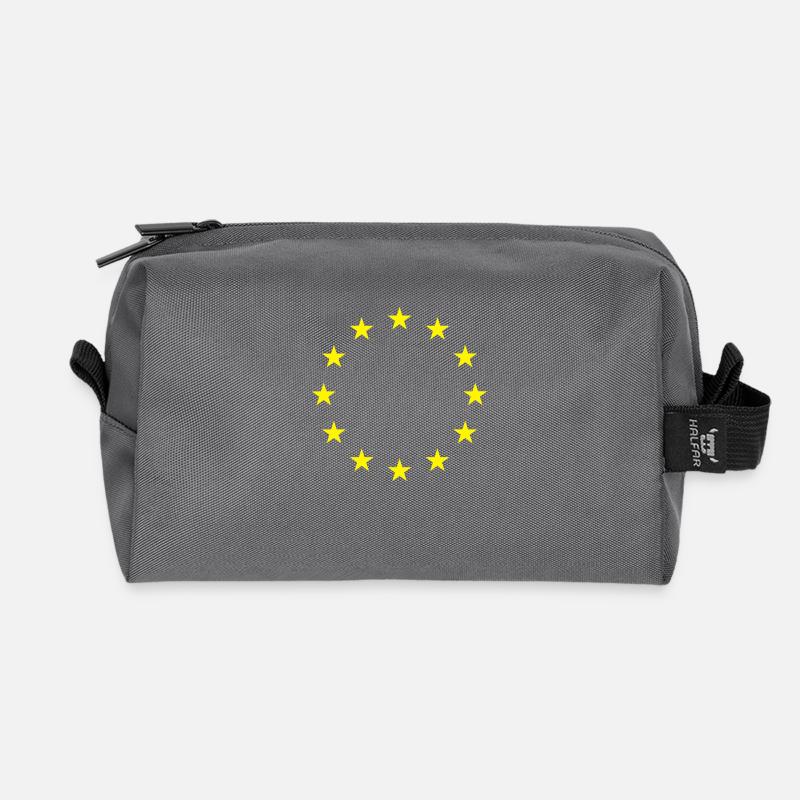 EU / European Union - Recycelte Kulturtasche - Anthrazit