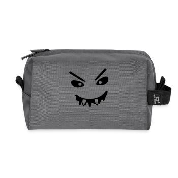 vampir - Recycelte Kulturtasche - Anthrazit - Vorne