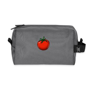 Tomate - Recycelte Kulturtasche - Anthrazit - Vorne