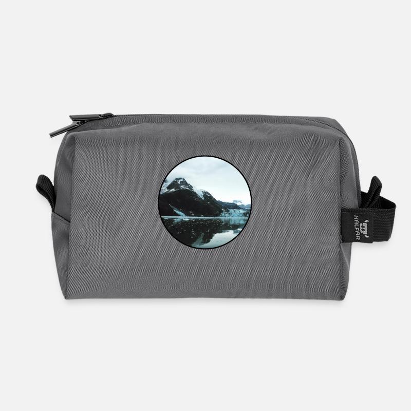 Nature - Mountains - Forest - Photography - Cool S - Recycelte Kulturtasche - Anthrazit