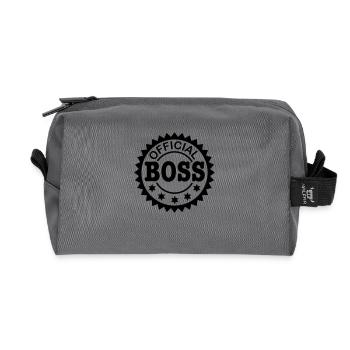 official_boss_f1 - Recycelte Kulturtasche - Anthrazit - Vorne