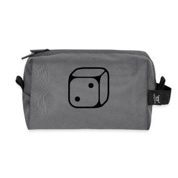 2 cubes (deux / 1C) - Trousse de toilette en tissu recyclé - anthracite - Devant