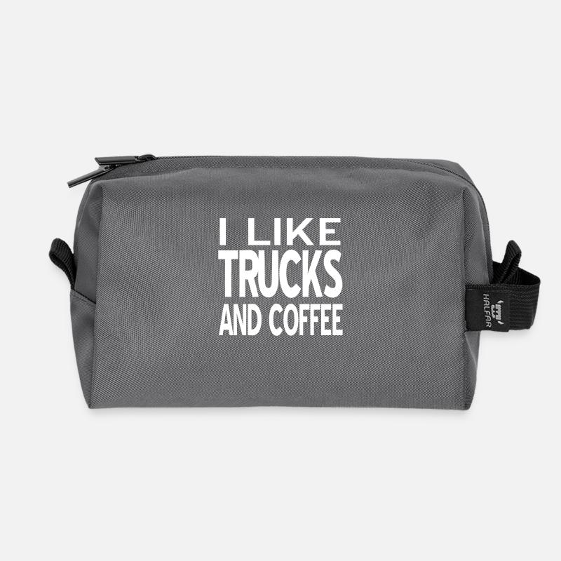Trucks - Recycelte Kulturtasche - Anthrazit