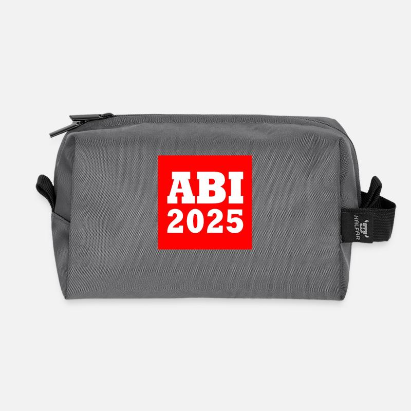Abi 2025 - Recycelte Kulturtasche - Anthrazit