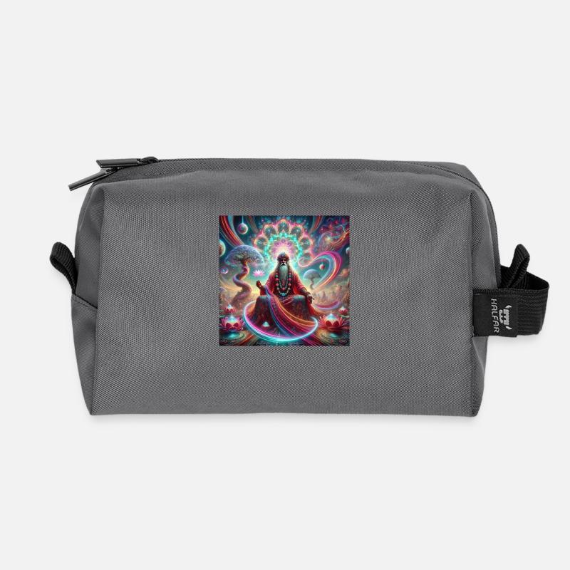 psyguru - Recycelte Kulturtasche - Anthrazit