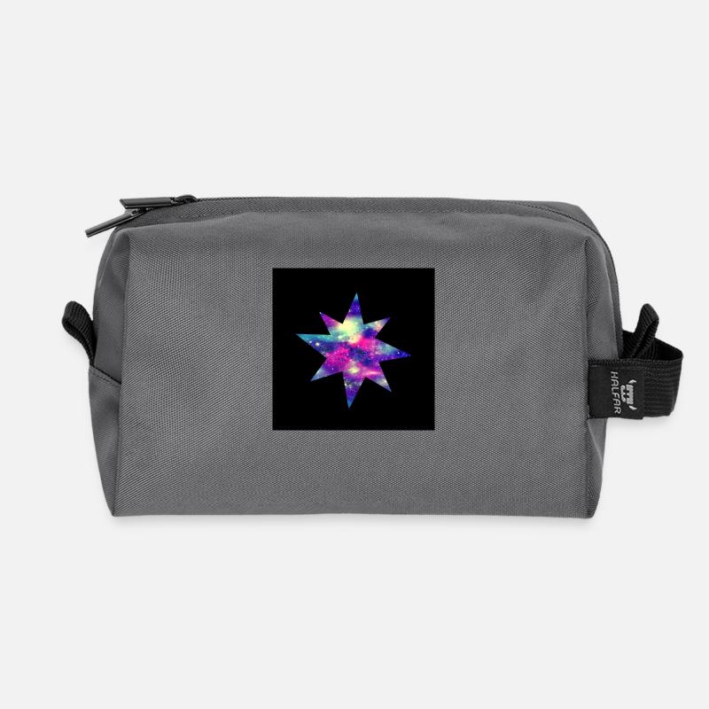 Stellarix I - Recycled Toiletry Zip Bag - anthracite
