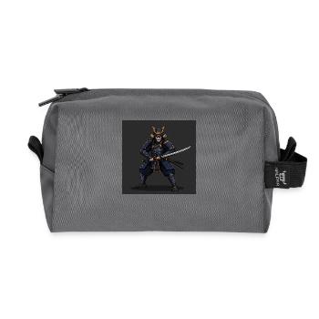 La Voie du Guerrier - L’Invincible Samouraï - Trousse de toilette en tissu recyclé - anthracite - Devant