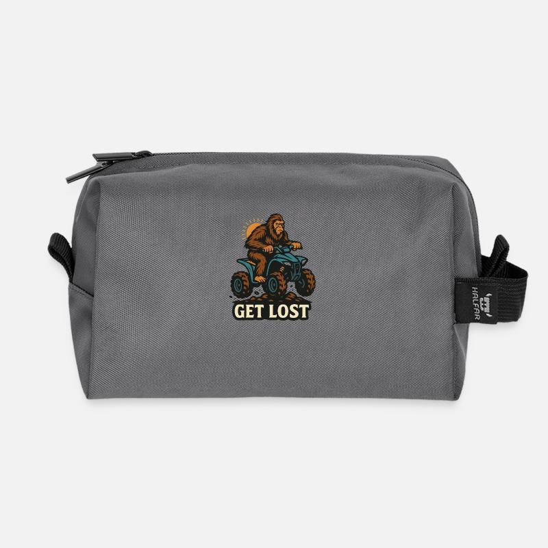 Hol dir Lost Sasquatch - Recycelte Kulturtasche - Anthrazit