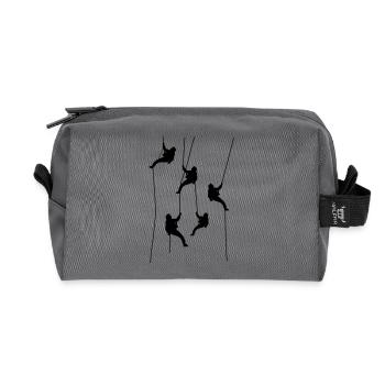 Kletterer - Recycelte Kulturtasche - Anthrazit - Vorne