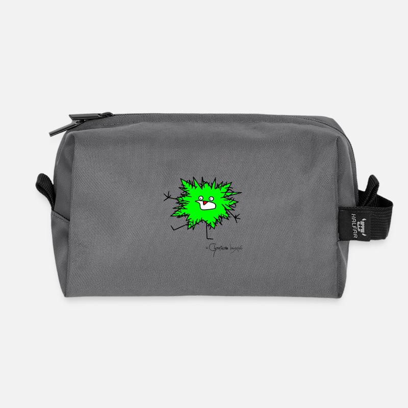 Flauschtier flippt aus © Chyropterum Innoxius - Recycelte Kulturtasche - Anthrazit