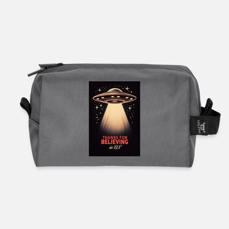 Thanks for believing - Recycelte Kulturtasche - Anthrazit